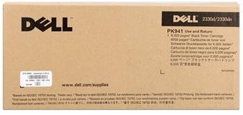 toner DELL PK941 Black 2330d/2330dn/2350d/2350dn (6 000 str.) return
