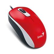Myš  Genius DX-110 1000 DPI, káblová  USB, červená