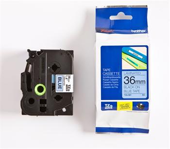 páska BROTHER TZ561 čierne písmo, modrá páska Tape (36mm)