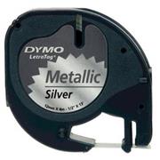 páska DYMO 59429 LetraTag Silver Metallic Tape (12mm)