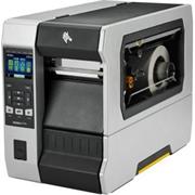 Zebra TT Printer ZT610; 4",203 dpi,Euro and UK cord, Serial,USB,Gigabit Ethernet,Bluetooth 4.0,USB Host,Cutter,Color,ZPL