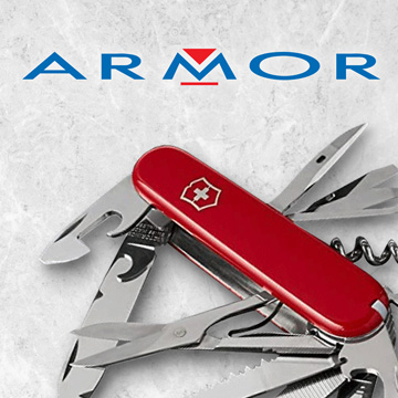 Zbierajte s Armorom výrobky Victorinox