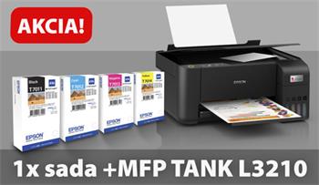 1 sada kaziet EPSON T701 XXL + MFP TANK L3210