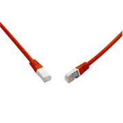 10 G patch kábel CAT6A SFTP LSOH 2 m červený non-snag-proof C6A-315RD-2MB