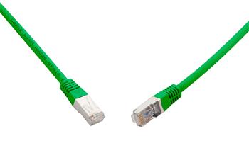 10 G patch kábel CAT6A SFTP LSOH 2 m zelený non-snag-proof C6A-315GR-2MB