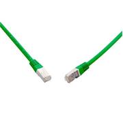 10 G patch kábel CAT6A SFTP LSOH 2 m zelený non-snag-proof C6A-315GR-2MB