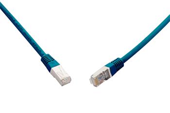 10 G patch kábel CAT6A SFTP LSOH 20 m modrý non-snag-proof C6A-315BU-20MB
