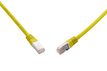 10 G patch kábel CAT6A SFTP LSOH 7 m žltý non-snag-proof C6A-315YE-7MB