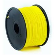 ABS plastic filament pre 3D tlač, priemer 1,75mm, farba žltá, Gembird