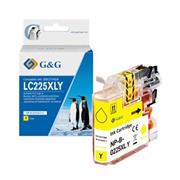 alt. kazeta G&G pre BROTHER LC225XLY MFC-J5320DW / DCP-J4120DW / MFC-J4420DW / MFC-J4425DW / MFC-J4620DW (17.2ml)