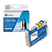 alt. kazeta G&G pre EPSON T0711/T0891 Stylus  Stylus D120 / Stylus D120 Network Edition / Stylus D78 / Stylus D91 (11ml)
