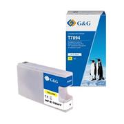 alt. kazeta G&G pre EPSON T7894 WorkForce pro WF-5690dwf/ WF-5620dwf / WF-5190dw / WF-5110dw / WF-5000 (35ml/Y)