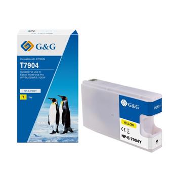 alt. kazeta G&G pre EPSON T7904 EPSON WorkForce Pro WF-5620DWF/WF-5110DW (19ml/Y)