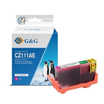 alt. kazeta G&G pre HP 655M CZ111AE Deskjet Ink Advantage 3525/4615/4625/5525/6525 (14.2ml)