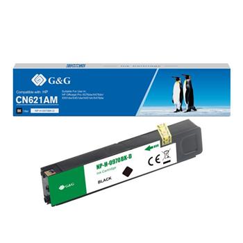 alt. kazeta G&G pre HP 970BK Officejet Pro X451dn / X551dw / Officejet Pro X476dw / X476dn / X576dw Multifunction (110ml)