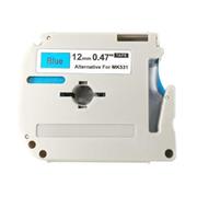 alt. páska Ecodata pre BROTHER MK-531 - čierne písmo, modrá páska Tape (12mm)