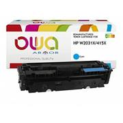 alt. toner OWA ARMOR pre HP W2031X/CF415A pre M454, M479 Cyan "LEVEL" (6000 str.)