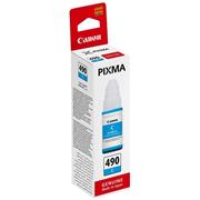 atramentová náplň CANON GI-490C cyan PIXMA G1400/G2400/G3400/G4400 (70 ml)