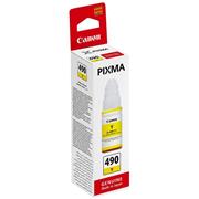 atramentová náplň CANON GI-490Y yellow PIXMA G1400/G2400/G3400/G4400 (70 ml)