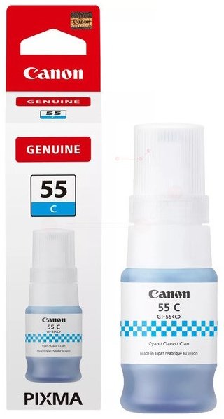 atramentová náplň CANON GI-55C cyan MAXIFY GX1050/GX2050 (3000 str.)