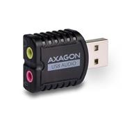 AXAGON ADA-10 USB mini audio, redukcia USB na 2x 3,5mm Jack (slúchadlá + mikrofón)