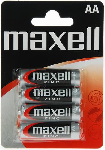 Batérie Maxell Zinc R6 (AA) 4ks Blister