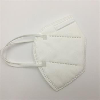 BIELY respirátor FFP2 bez výdychového ventilu (30ks)
