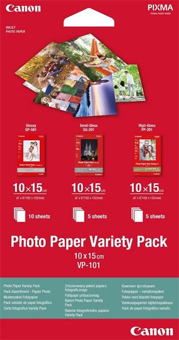 Canon Papier Variety Pack VP-101 10x15cm 10+5+5ks (VP101)