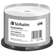 CD-R VERBATIM DTL Wide InkJet Printable 700MB 52X 50ks/cake*AZO