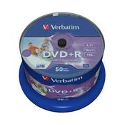 DVD+R VERBATIM 4,7GB 16X 50ks/cake NO ID WIDE printable