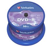 DVD+R VERBATIM 4,7GB 16X 50ks/cake