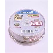 DVD-RW MAXELL 4,7GB 2X 25ks/cake