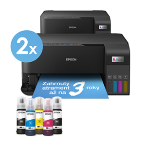 AKCIA: 2x MFP "ecoTANK" EPSON L3550