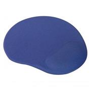 ergonomická podložka pod myš LOGO, látková, modrá, 250 x 255 x 25 mm