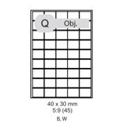 etikety ECODATA Samolepiace 30x40 univerzálne biele (100 listov A4/bal.)