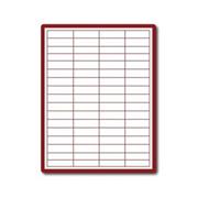 etikety ECODATA Samolepiace 48,5x16,9 univerzálne biele 68ks/A4 (1000 listov A4/bal.)