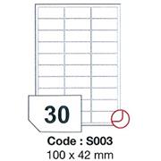 etikety RAYFILM 100x42 univerzálne biele SRA3 R0100S003A (100 list./SRA3)