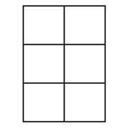 etikety RAYFILM 105x99 univerzálne biele R01008022F (1.000 list./A4)