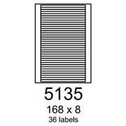 etikety RAYFILM 168x8 žlté flourescentné laser R01315135F (1.000 list./A4)