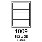 etikety RAYFILM 192x38 univerzálne biele R01001009A (100 list./A4)