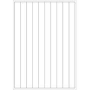 etikety RAYFILM 20x284 univerzálne biele R010020x284F-LCUT (1.000 list./A4)