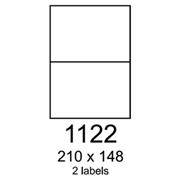 etikety RAYFILM 210x148 univerzálne biele R01001122A (100 list./A4)