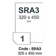 etikety RAYFILM 297x420 pololesklé biele laser 250g SRA3 R0112SRA3B (50 list./SRA3)