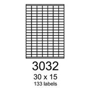 etikety RAYFILM 30x15 KRAFT hnedé s prúžkami laser R01663032A-LCUT (100 list./A4)