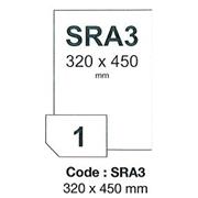 etikety RAYFILM 320x450 KRAFT hnedé s prúžkami laser SRA3 R0166SRA3A (100 list./SRA3)