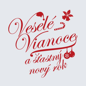 Veselé Vianoce a šťastný nový rok!