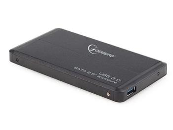 Externý obal pre 2,5'' SATA HDD USB 3.0 čierny, GEMBIRD