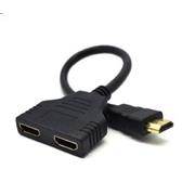 HDMI spliter, 2-portový, pasívny, CABLEXPERT