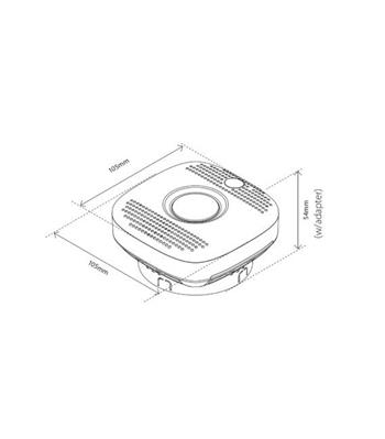 HEATIT Z-Smoke Detector 230V, Z-Wave dymový senzor