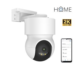 iGET HOME CS8 White - bezdrôtová otočná vonkajšia IP 2K kamera